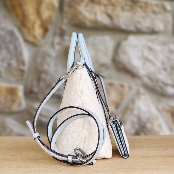 Michael Kors Austen Logo SM Satchel SET - Picture 2 of 10